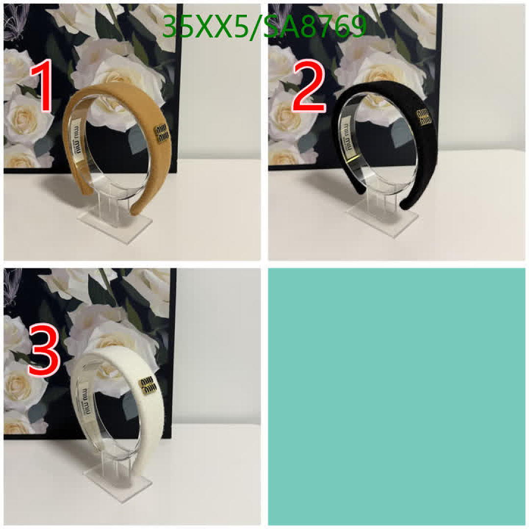 MIU MIU-Headband Code: SA8769 $: 35USD