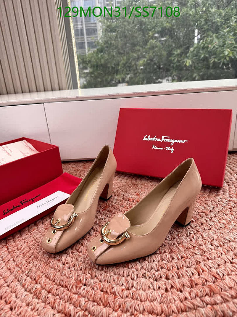 Ferragamo-Women Shoes Code: SS7108 $: 129USD