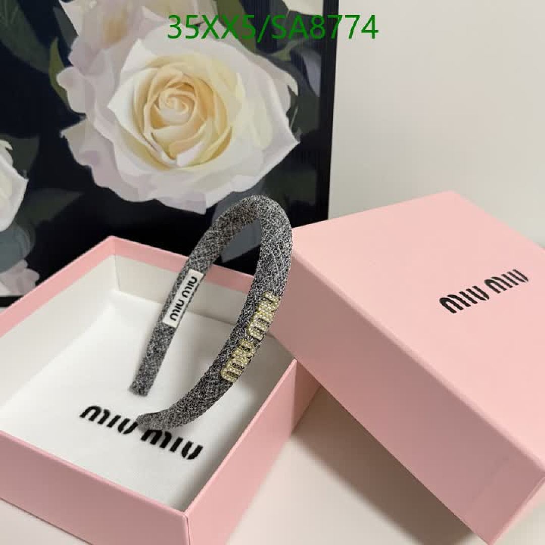 MIU MIU-Headband Code: SA8774 $: 35USD