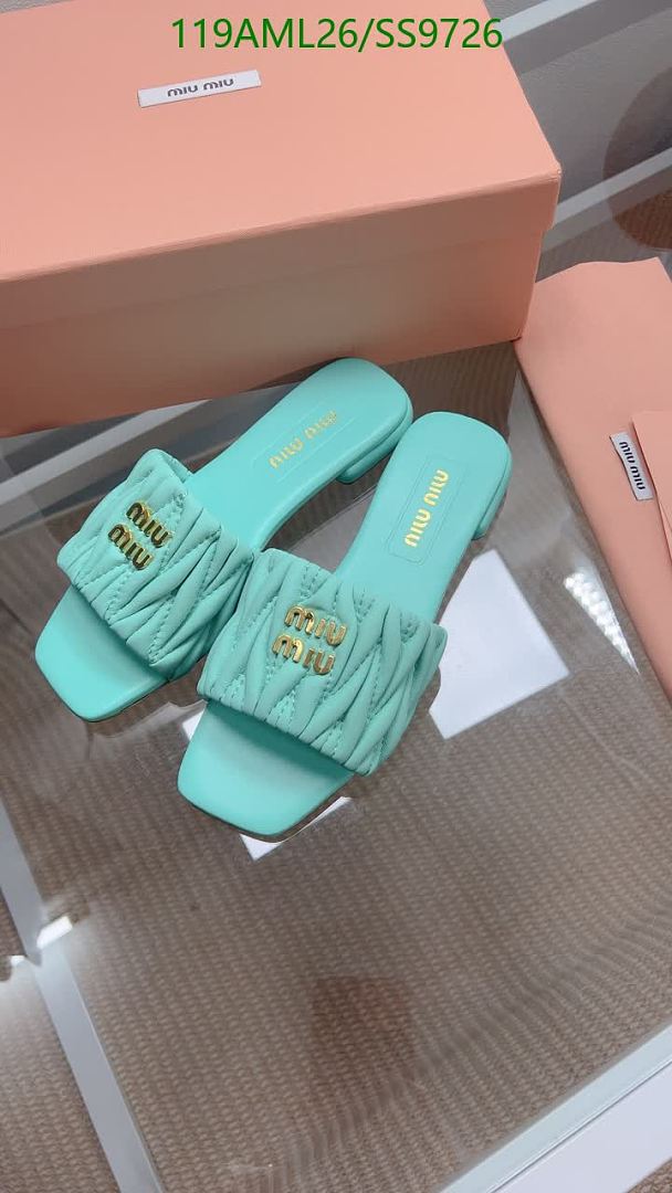 Miu Miu-Women Shoes Code: SS9726 $: 119USD