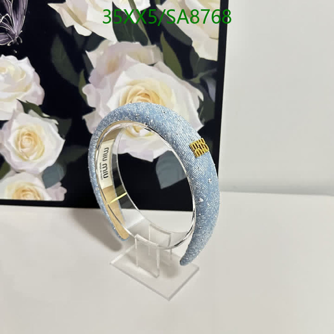 MIU MIU-Headband Code: SA8768 $: 35USD
