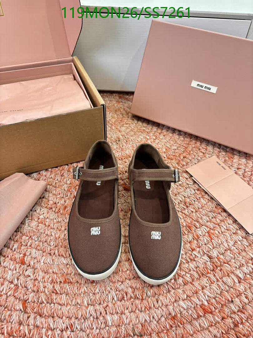 Miu Miu-Women Shoes Code: SS7261 $: 119USD