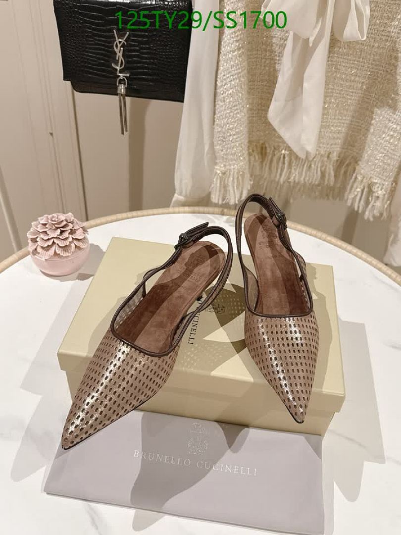 Brunello Cucinelli-Women Shoes Code: SS1700 $: 125USD
