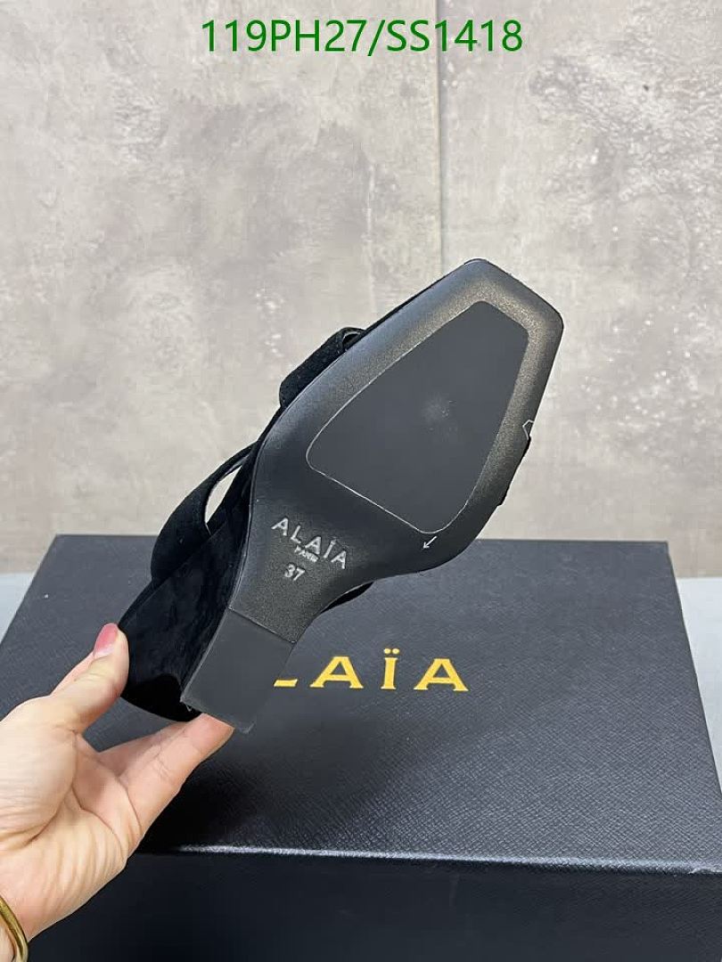 Alaia-Women Shoes Code: SS1418 $: 119USD