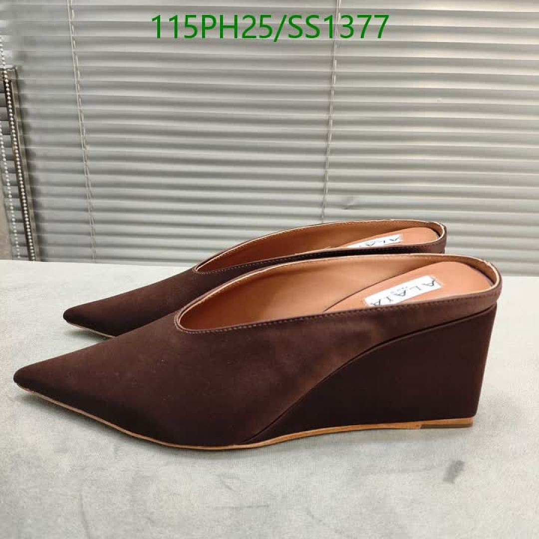 Alaia-Women Shoes Code: SS1377 $: 115USD