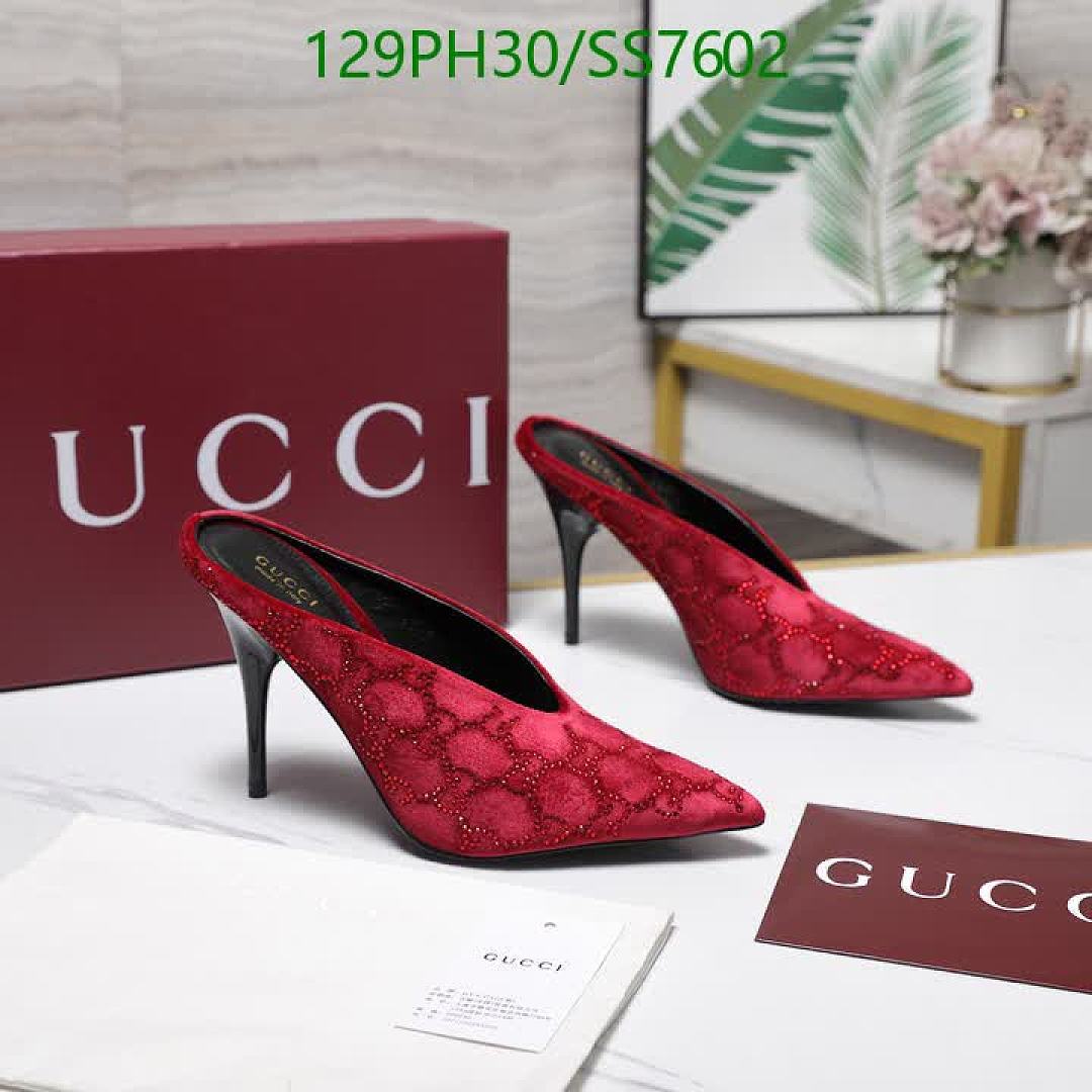 Gucci-Women Shoes Code: SS7602 $: 129USD