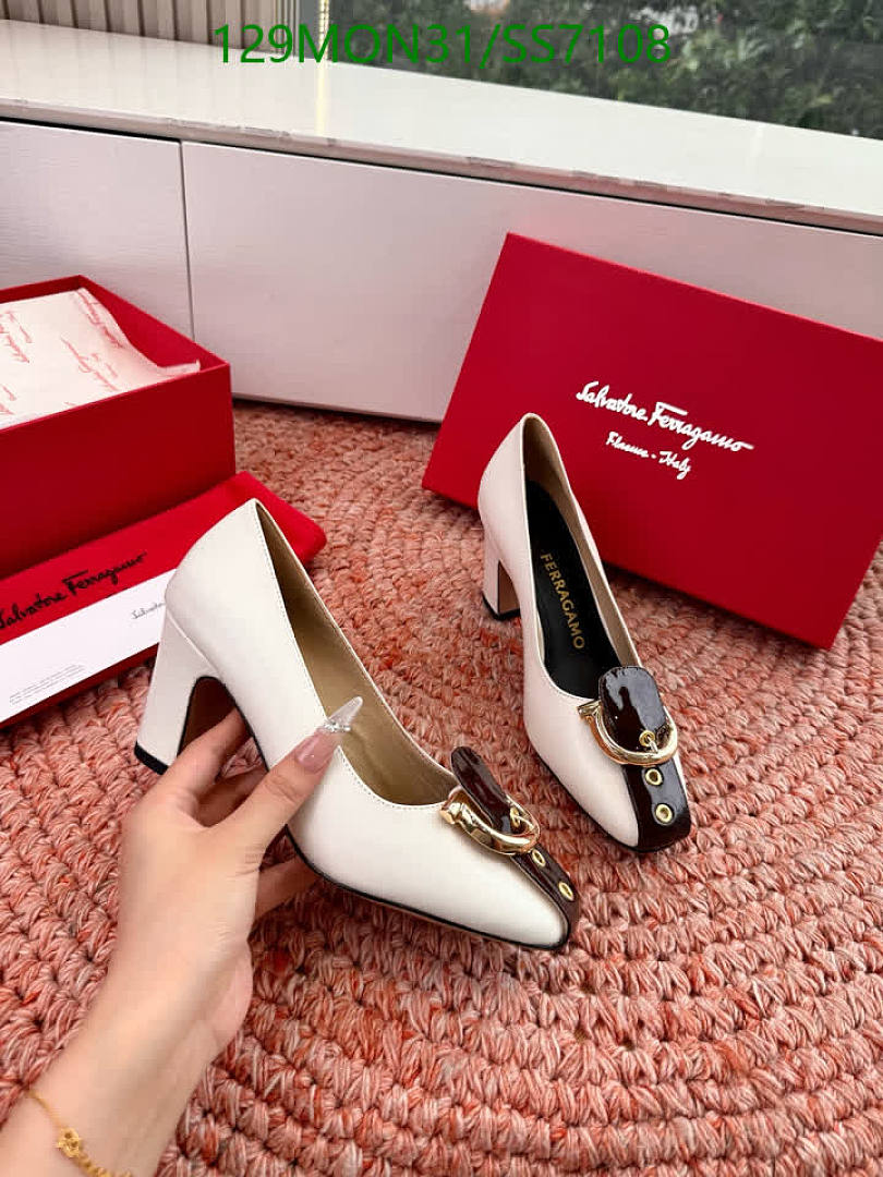 Ferragamo-Women Shoes Code: SS7108 $: 129USD