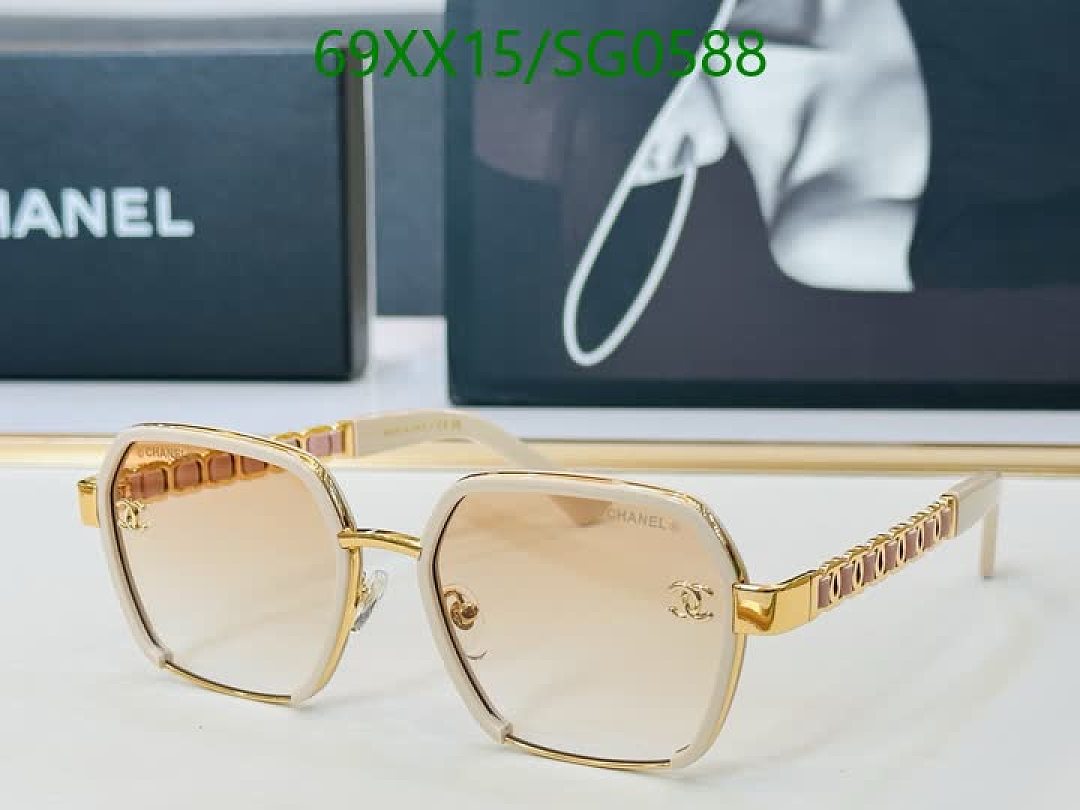 Chanel-Glasses Code: SG0588 $: 69USD