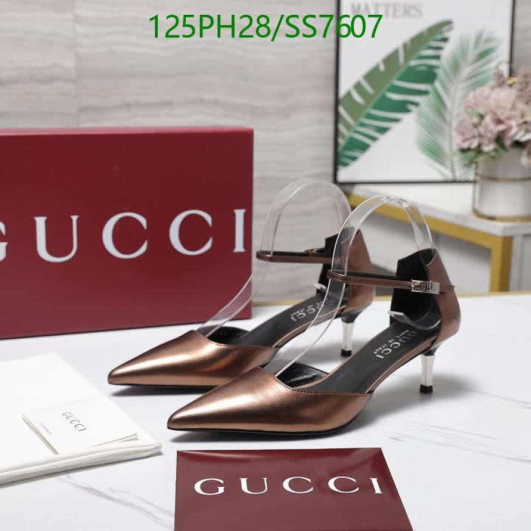 Gucci-Women Shoes Code: SS7607 $: 125USD