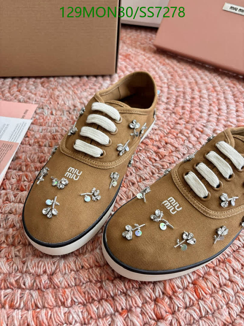Miu Miu-Women Shoes Code: SS7278 $: 129USD