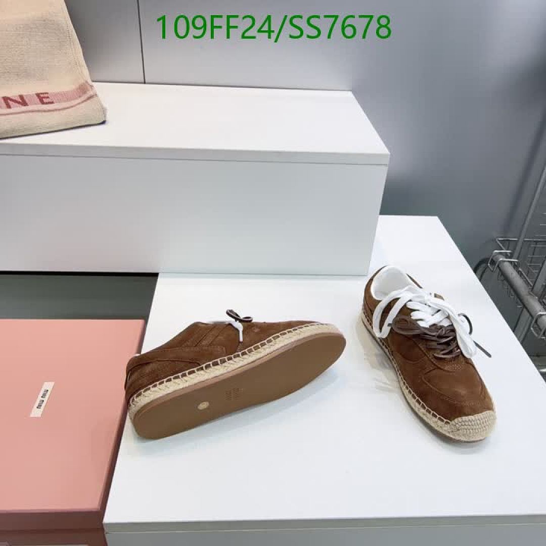 Miu Miu-Women Shoes Code: SS7678 $: 109USD
