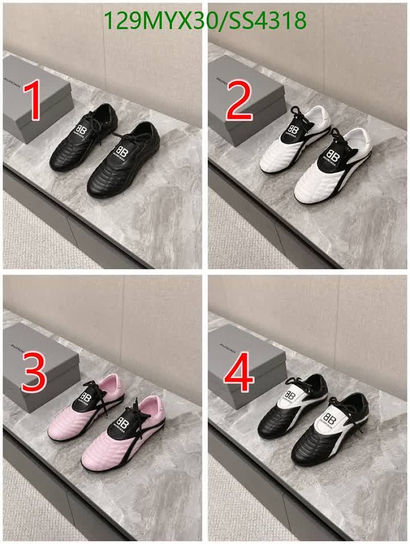 Balenciaga-Women Shoes Code: SS4318 $: 129USD