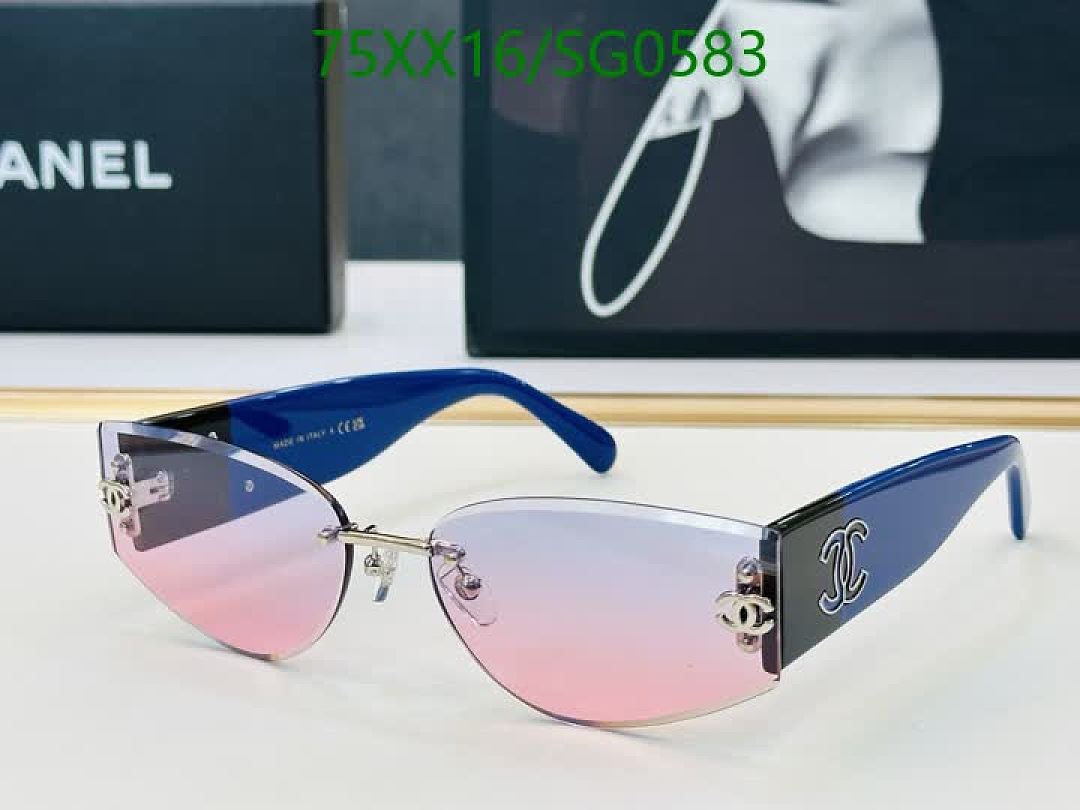 Chanel-Glasses Code: SG0583 $: 75USD
