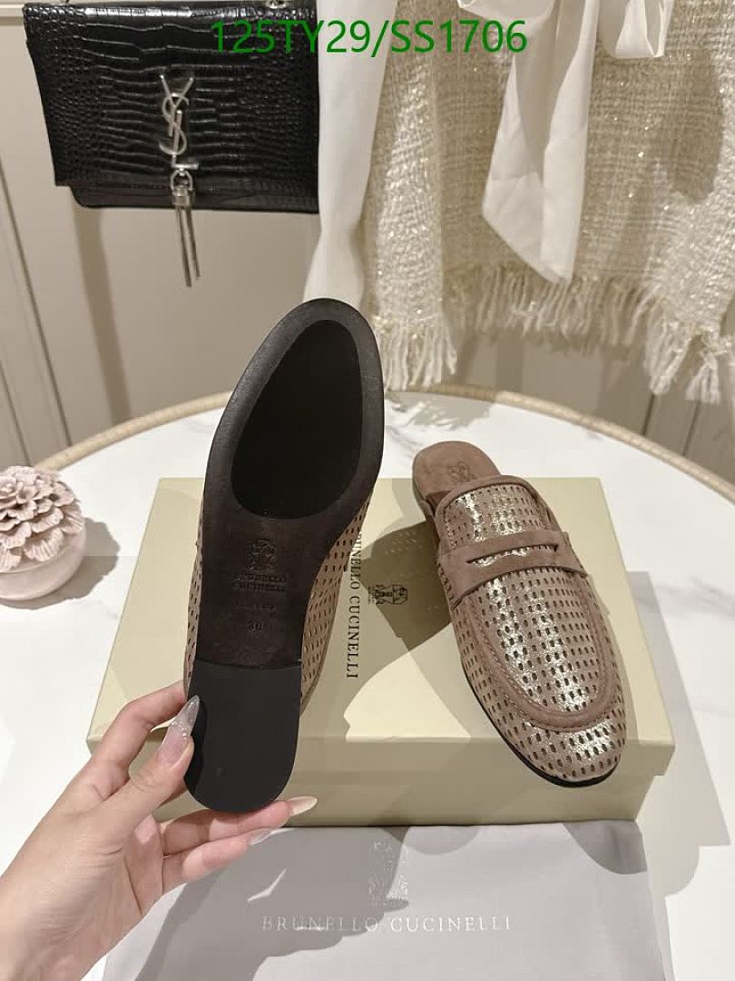 Brunello Cucinelli-Women Shoes Code: SS1706 $: 125USD