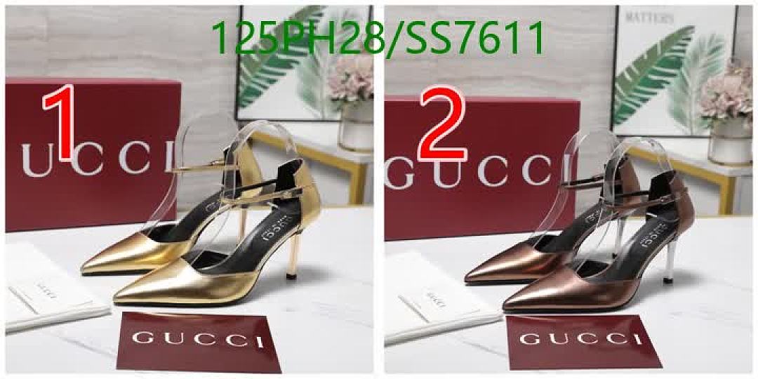 Gucci-Women Shoes Code: SS7611 $: 125USD