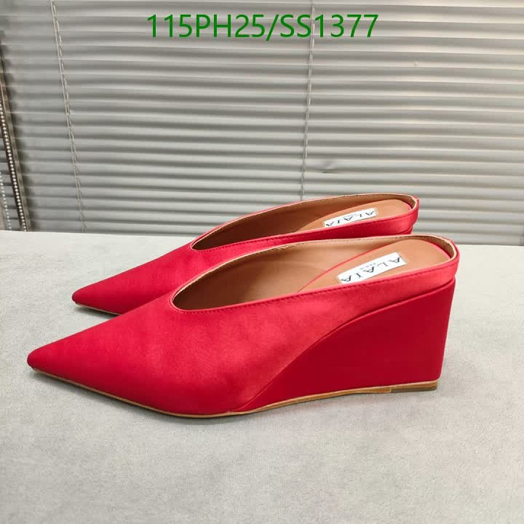 Alaia-Women Shoes Code: SS1377 $: 115USD
