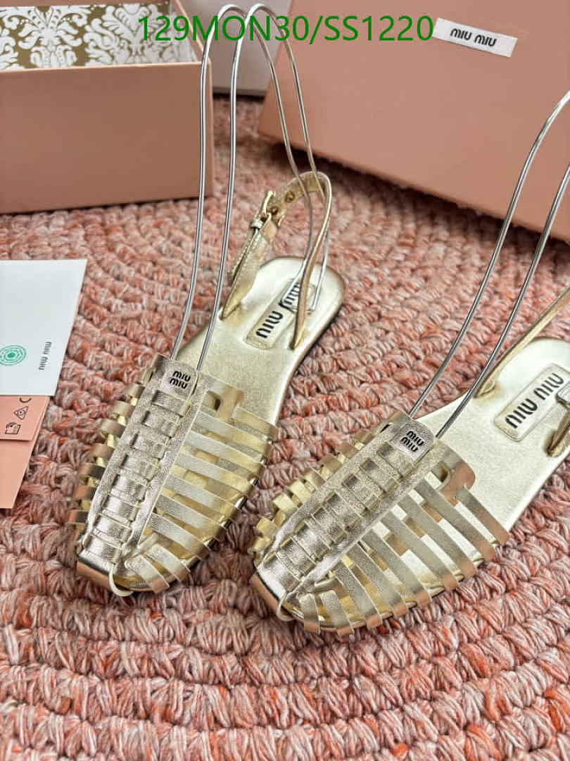 Miu Miu-Women Shoes Code: SS1220 $: 129USD