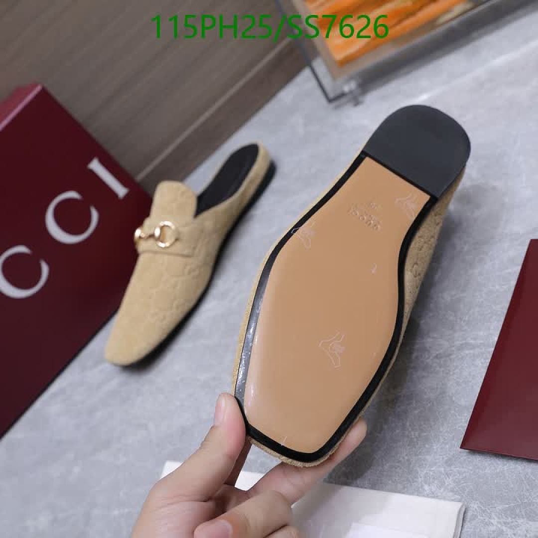 Gucci-Women Shoes Code: SS7626 $: 115USD
