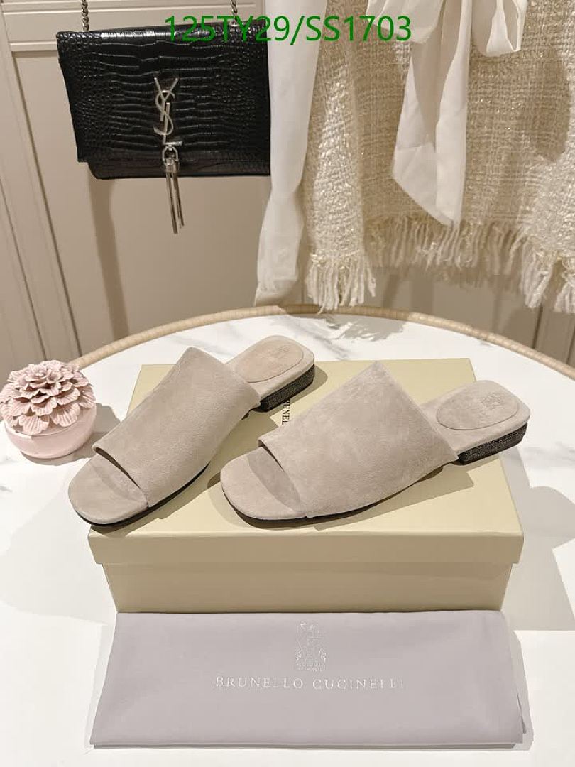 Brunello Cucinelli-Women Shoes Code: SS1703 $: 125USD