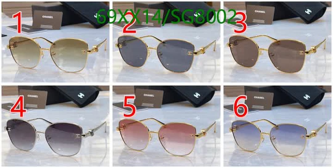 Chanel-Glasses Code: SG8002 $: 69USD