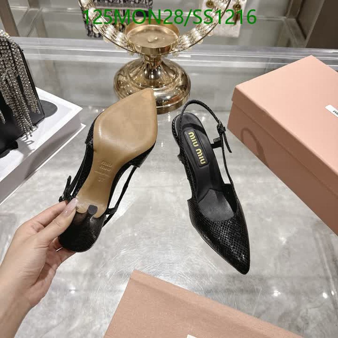 Miu Miu-Women Shoes Code: SS1216 $: 125USD