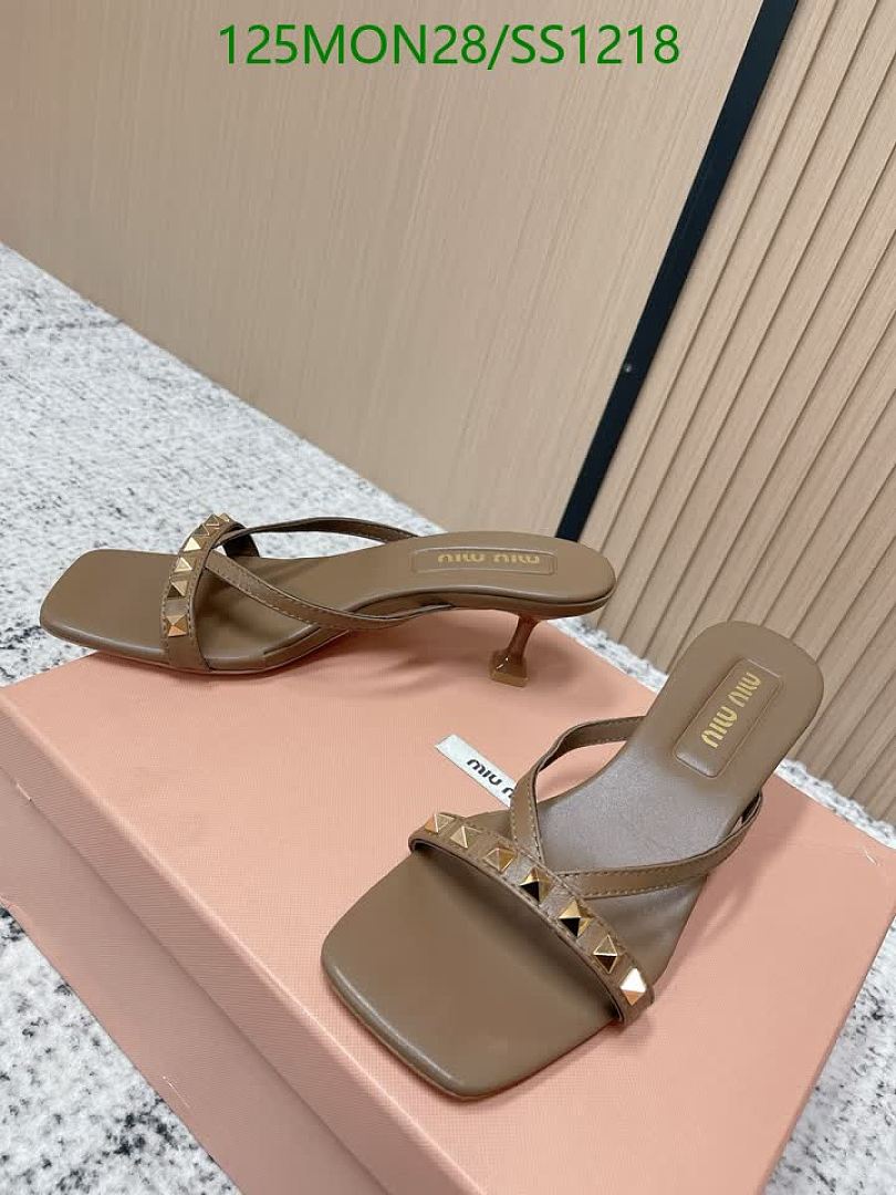 Miu Miu-Women Shoes Code: SS1218 $: 125USD