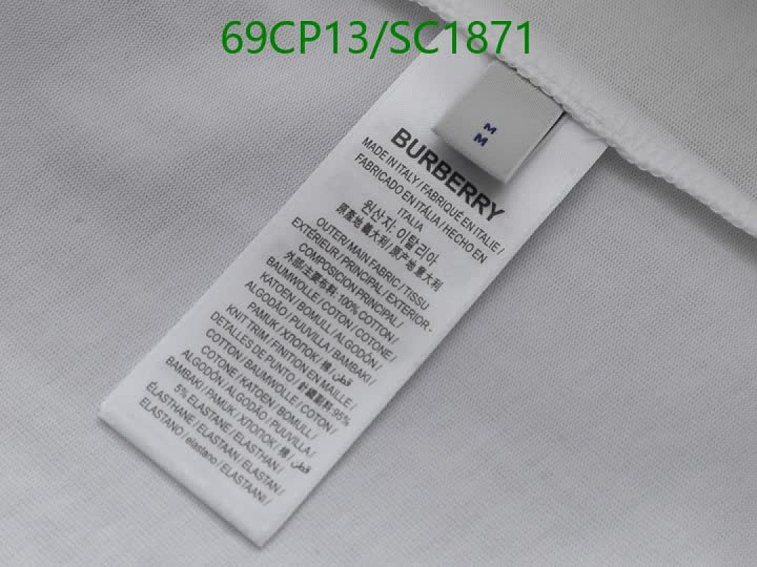 Burberry-Clothing Code: SC1871 $: 69USD