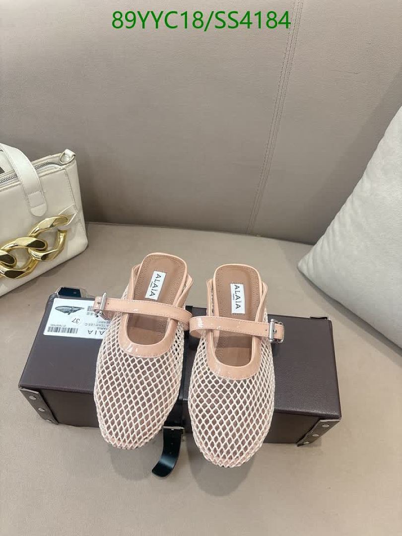 Alaia-Women Shoes Code: SS4184 $: 89USD