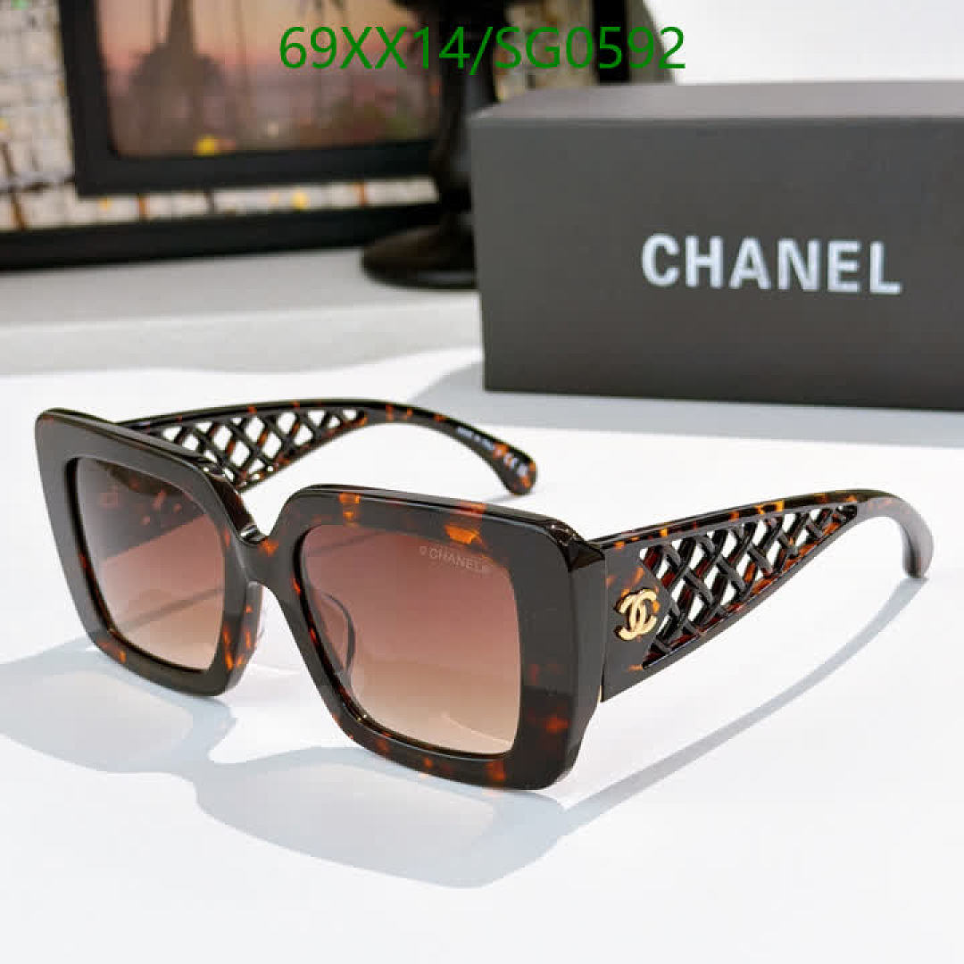 Chanel-Glasses Code: SG0592 $: 69USD