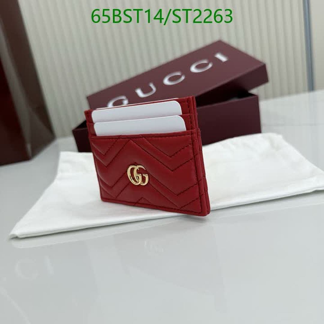 Gucci-Wallet Mirror Quality Code: ST2263 $: 65USD