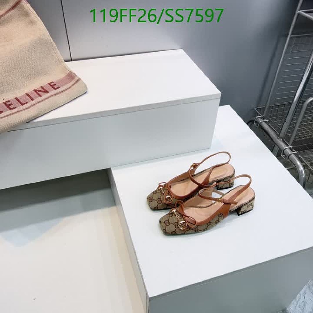 Gucci-Women Shoes Code: SS7597 $: 119USD