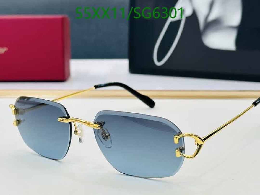 Cartier-Glasses Code: SG6301 $: 55USD