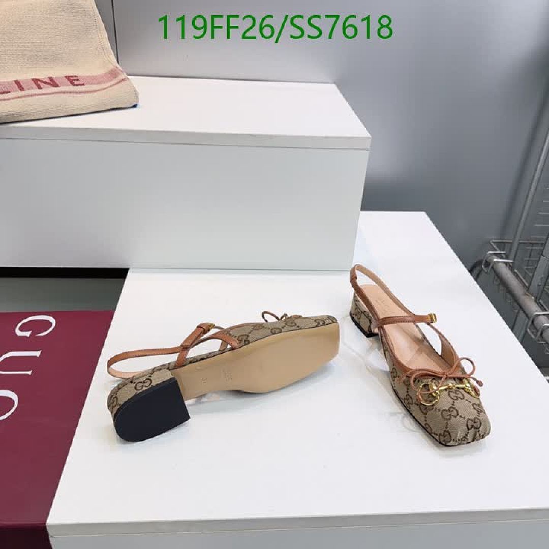 Gucci-Women Shoes Code: SS7618 $: 119USD