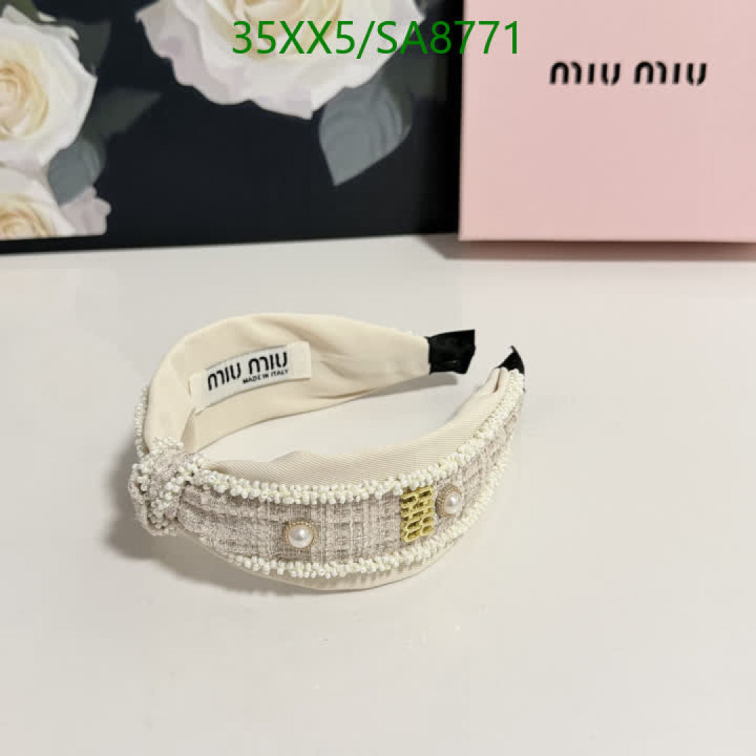 MIU MIU-Headband Code: SA8771 $: 35USD