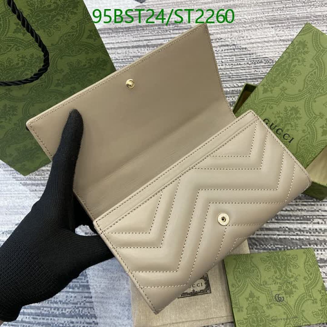 Gucci-Wallet Mirror Quality Code: ST2260 $: 95USD