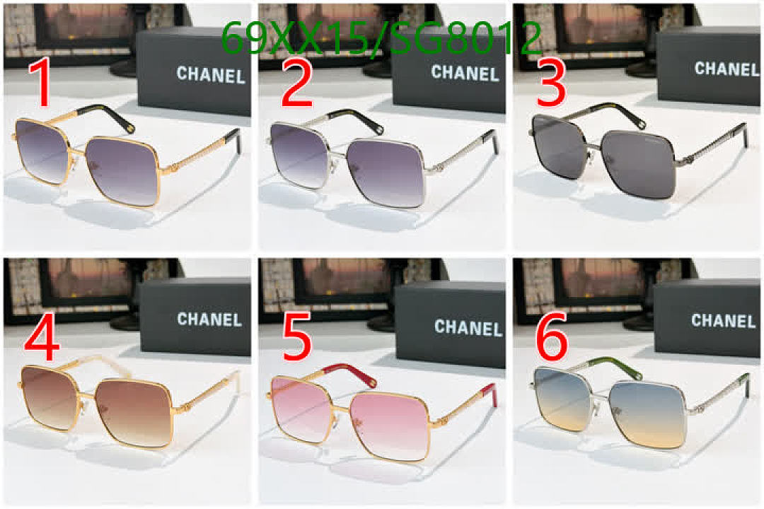 Chanel-Glasses Code: SG8012 $: 69USD