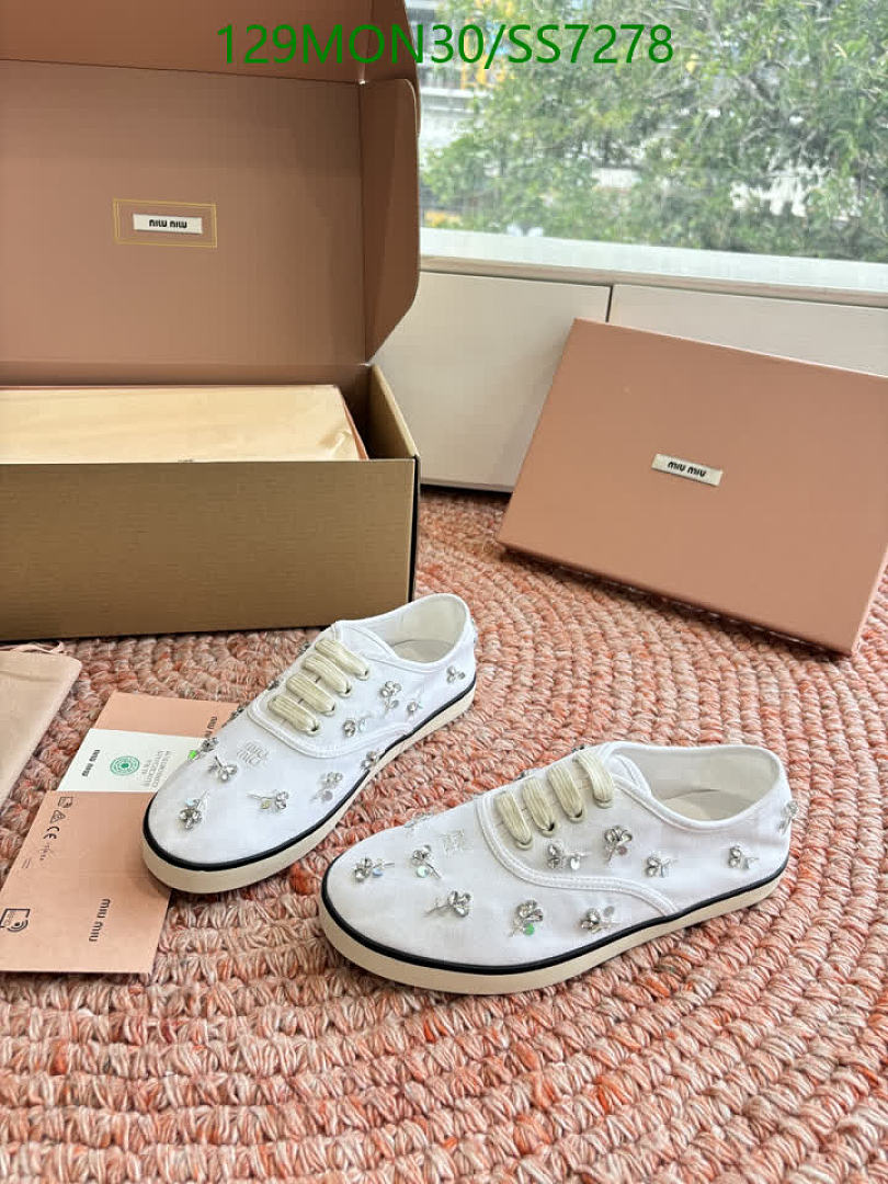 Miu Miu-Women Shoes Code: SS7278 $: 129USD