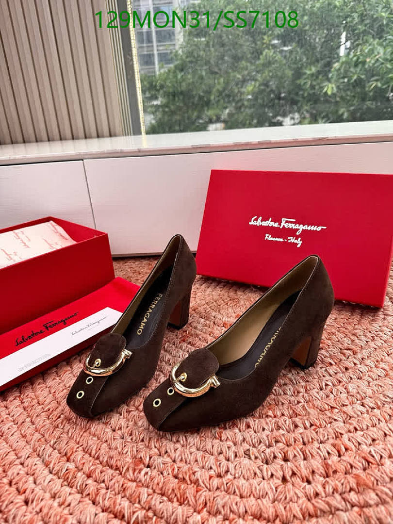 Ferragamo-Women Shoes Code: SS7108 $: 129USD