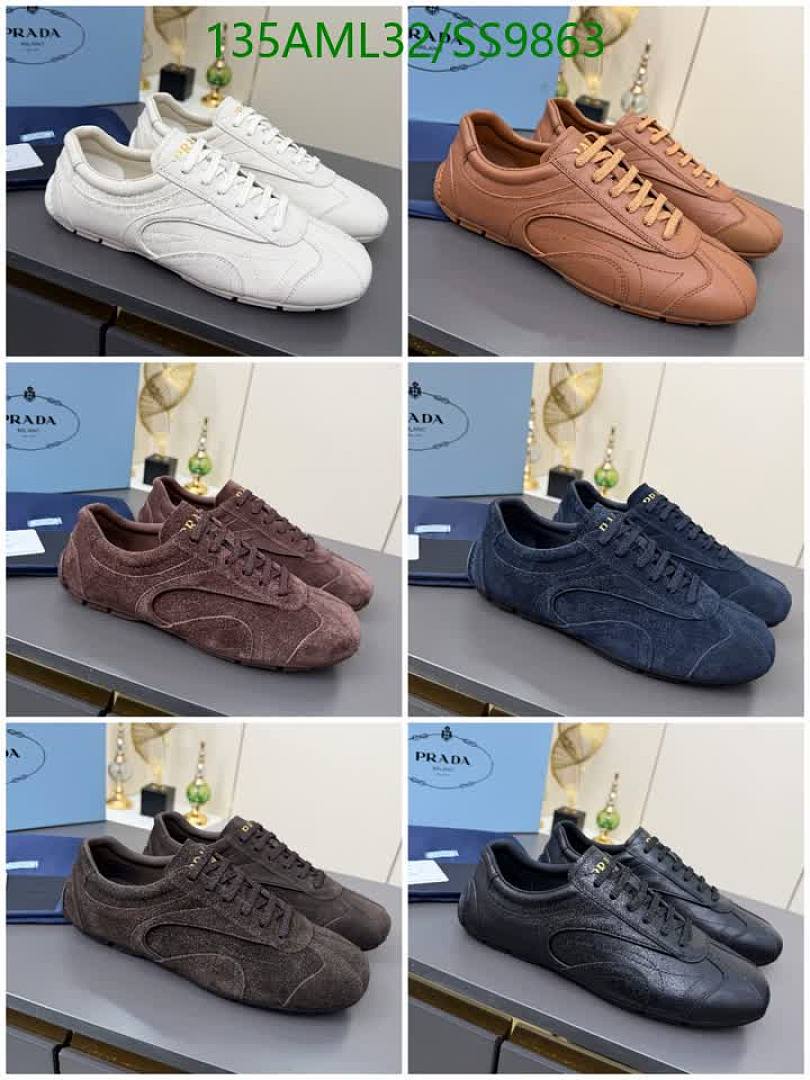 Prada-Men shoes Code: SS9863 $: 135USD