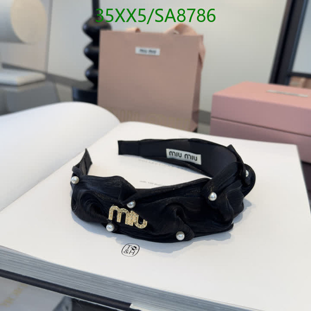 MIU MIU-Headband Code: SA8786 $: 35USD