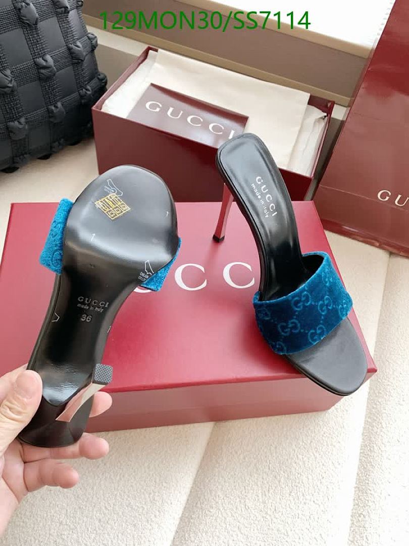 Gucci-Women Shoes Code: SS7114 $: 129USD