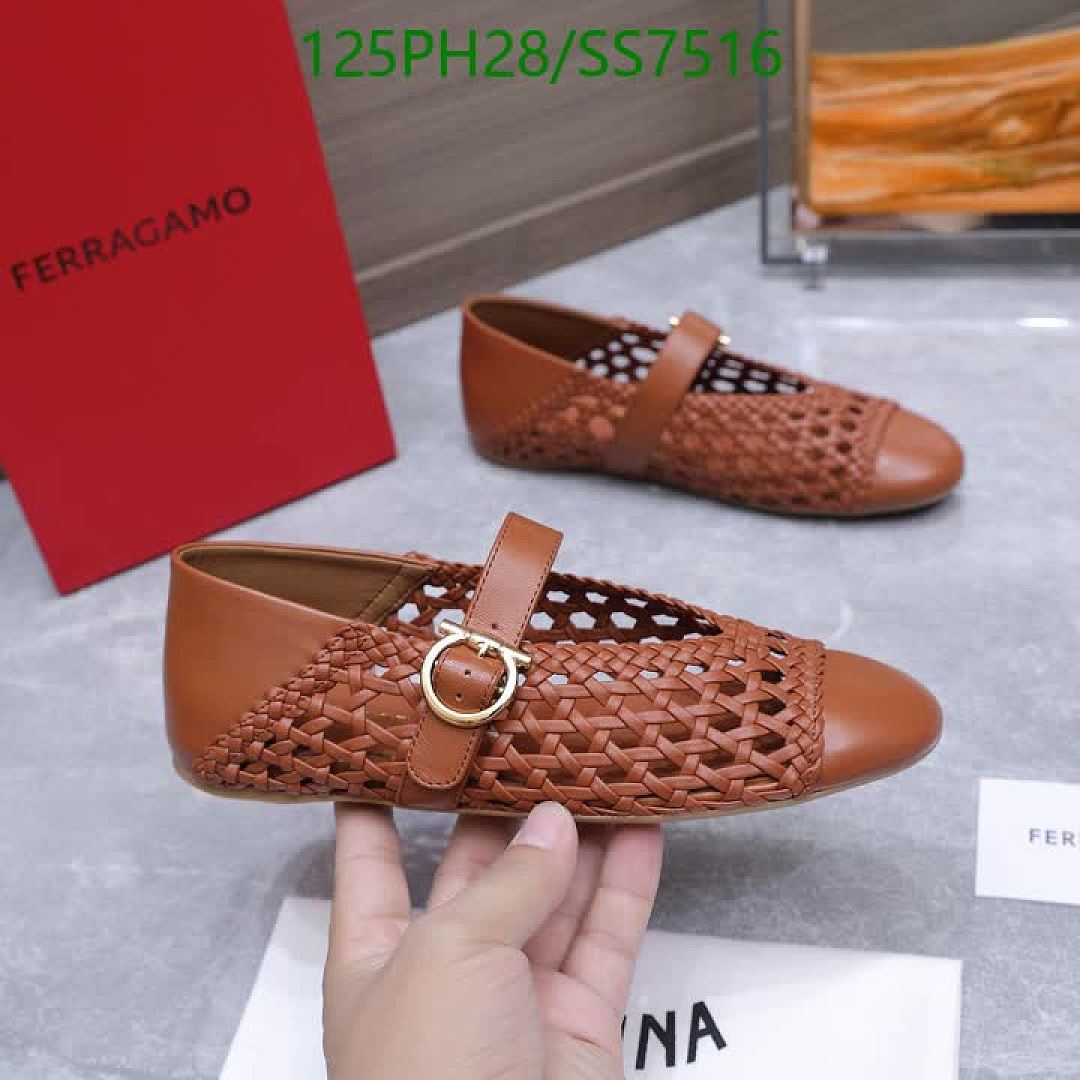 Ferragamo-Women Shoes Code: SS7516 $: 125USD