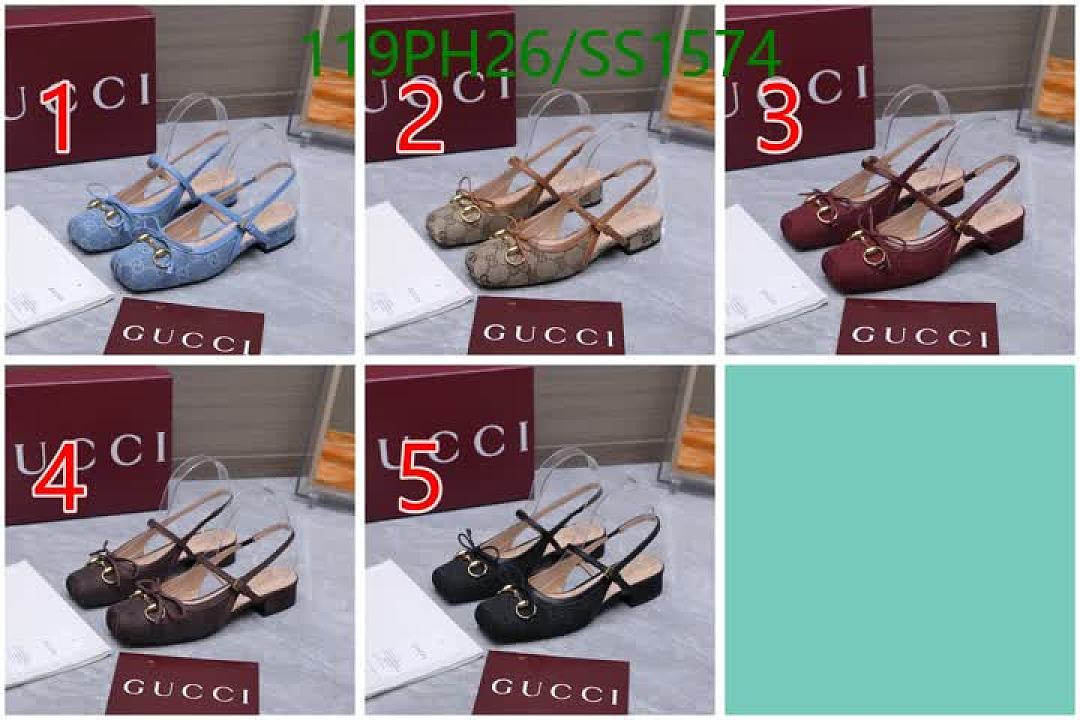 Gucci-Women Shoes Code: SS1574 $: 119USD