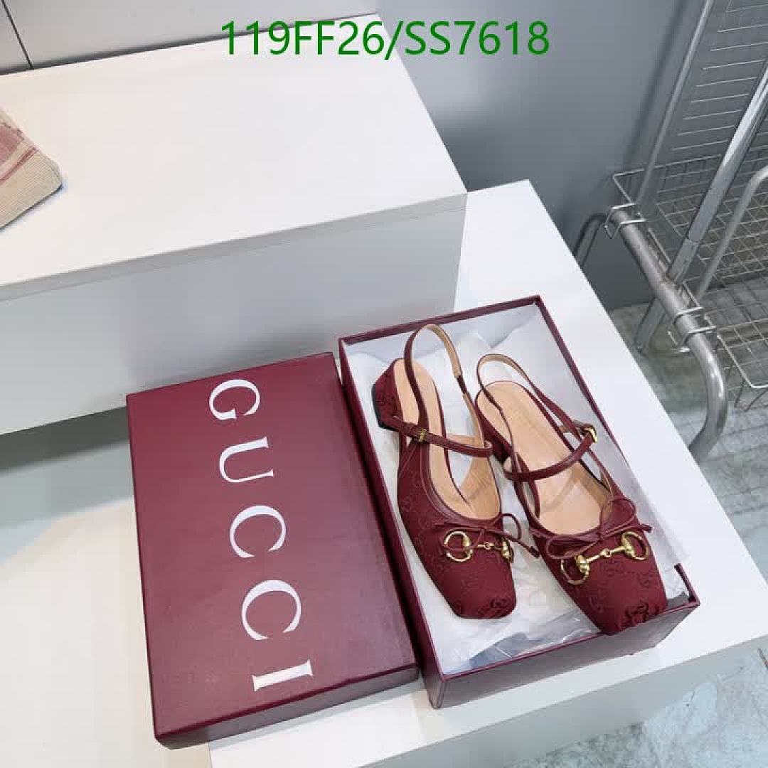 Gucci-Women Shoes Code: SS7618 $: 119USD