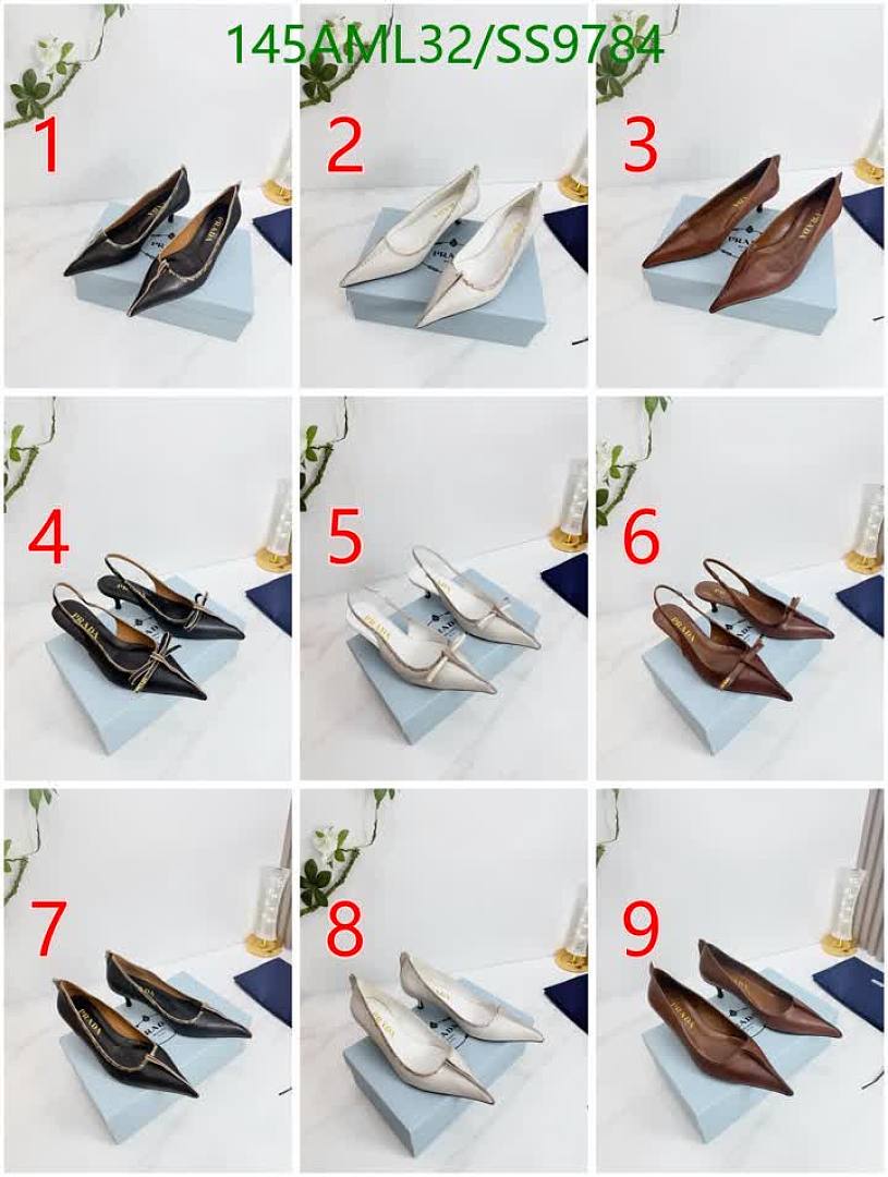 Prada-Women Shoes Code: SS9784 $: 145USD