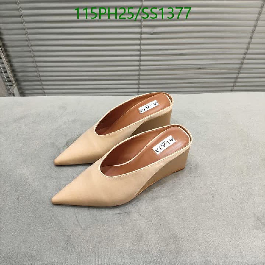 Alaia-Women Shoes Code: SS1377 $: 115USD