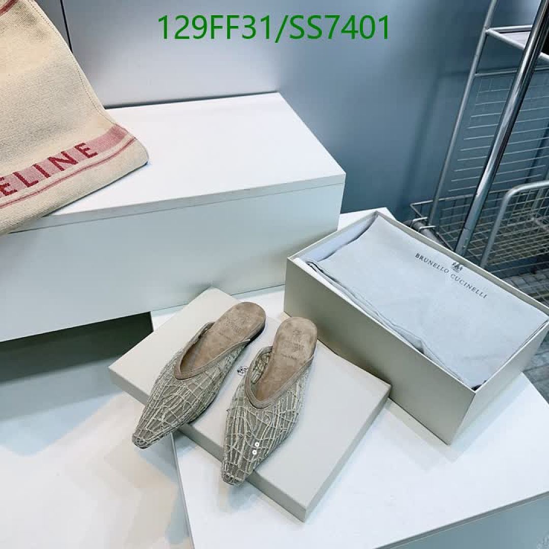 Brunello Cucinelli-Women Shoes Code: SS7401 $: 129USD