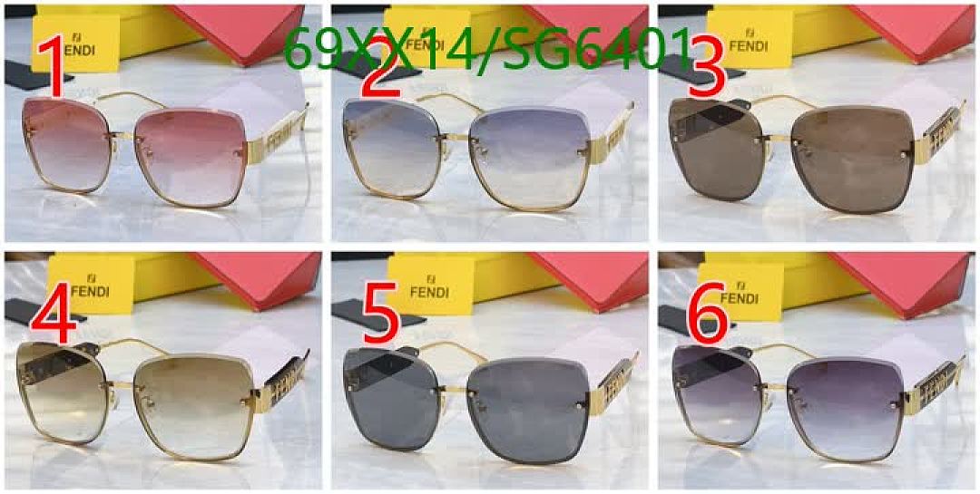 Fendi-Glasses Code: SG6401 $: 69USD