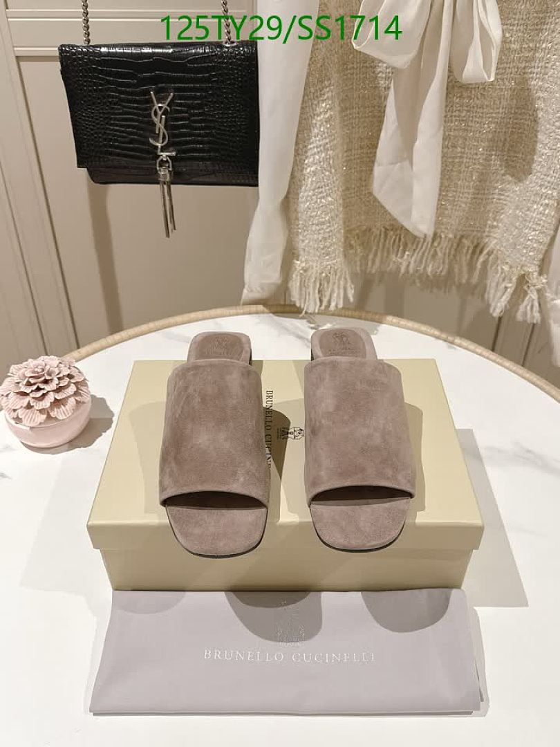 Brunello Cucinelli-Women Shoes Code: SS1714 $: 125USD