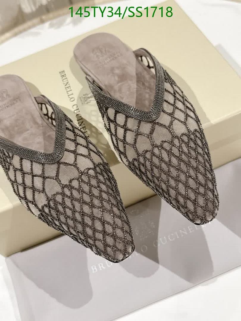 Brunello Cucinelli-Women Shoes Code: SS1718 $: 145USD